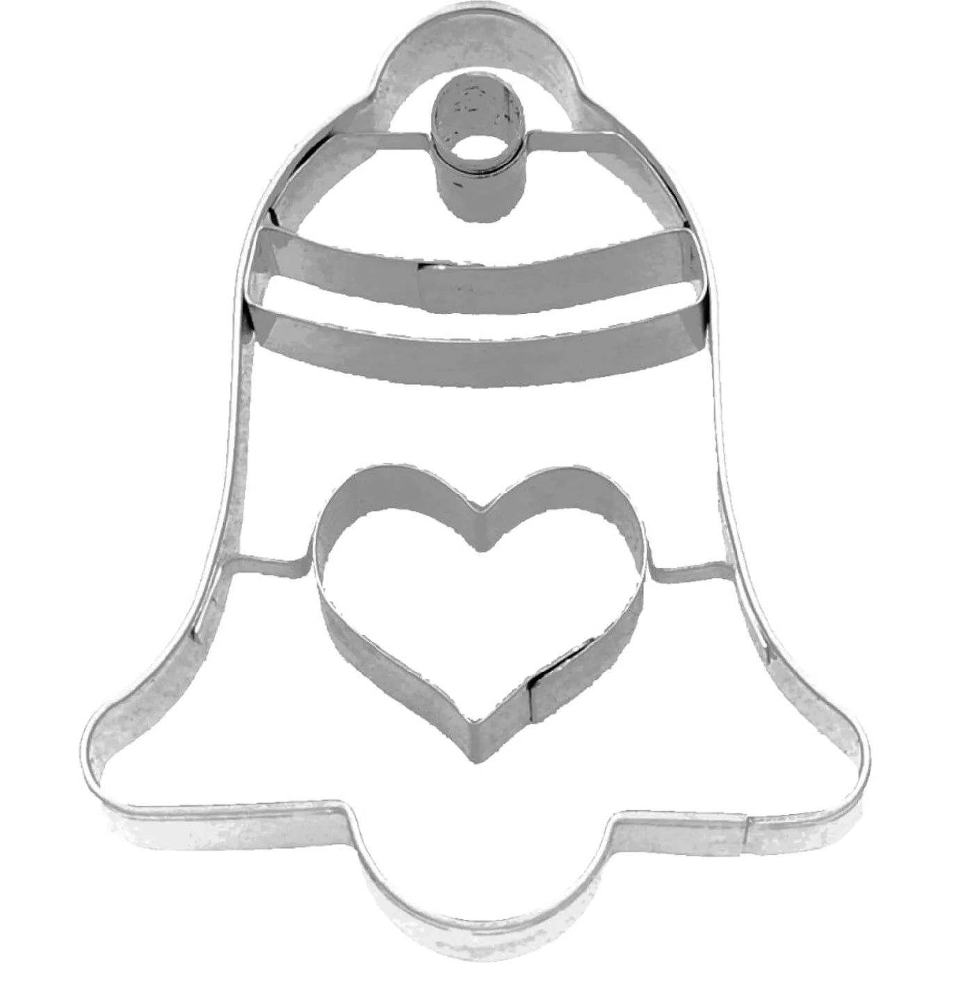 Ausstechform Glocke/Herz, 6 cm
