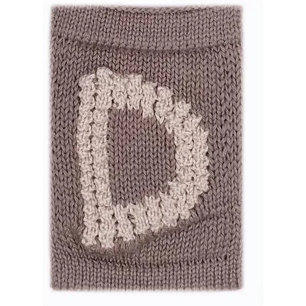 Strikket Bogstav Nature - Smallstuff → Luksusbaby.dk