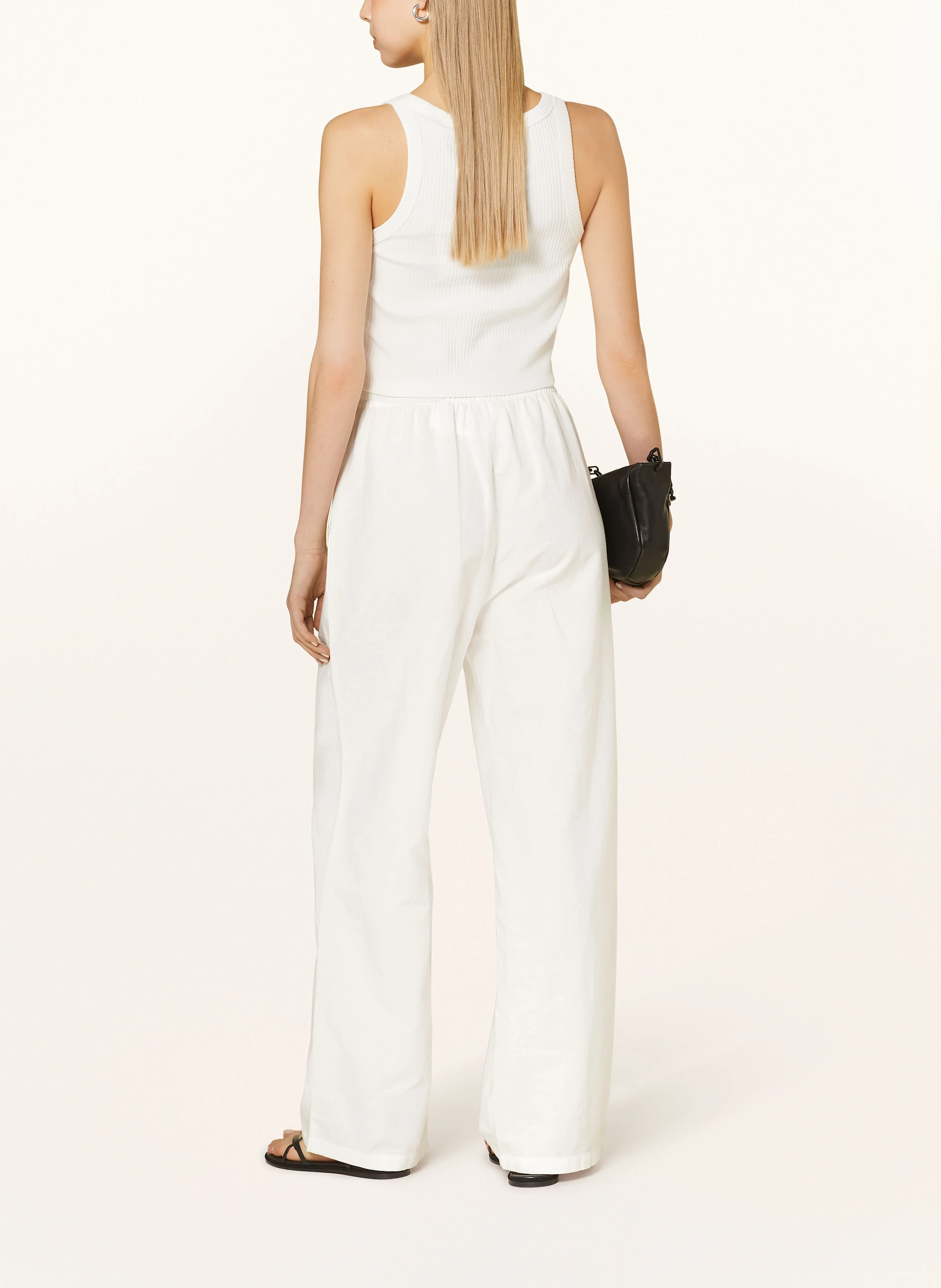 Marc O'Polo DENIM Marlenehose mit Leinen