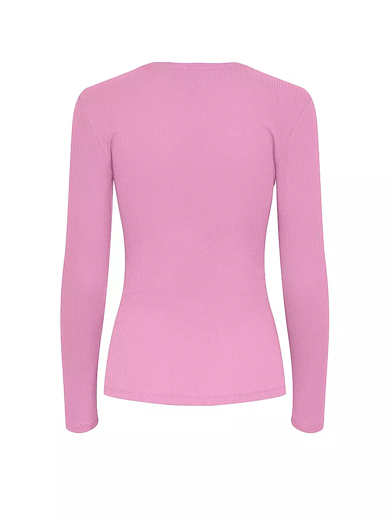 PIECES Langarmshirt PCRUKA lila