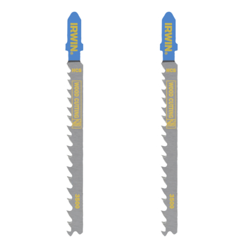 Irwin Pro decoupeerzaagblad medium T-aansluiting voor hout - 2 stuks