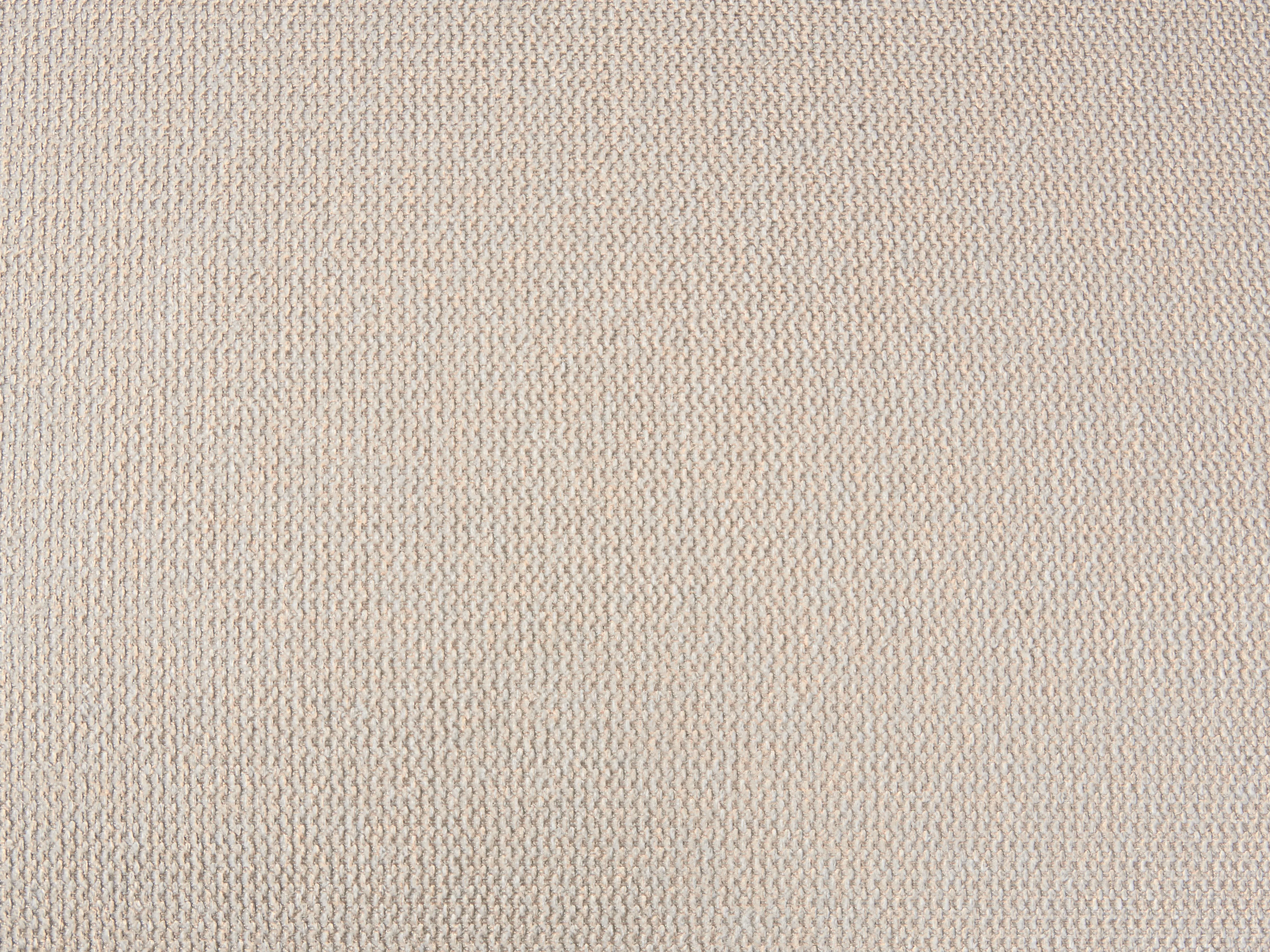 Chaise longue MALMOS Kunstlinnen Kunstleer Donkerbruin
