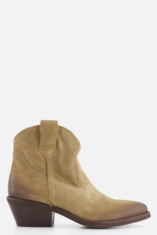 Lazamani Western Cowboylaarzen bruin Leer