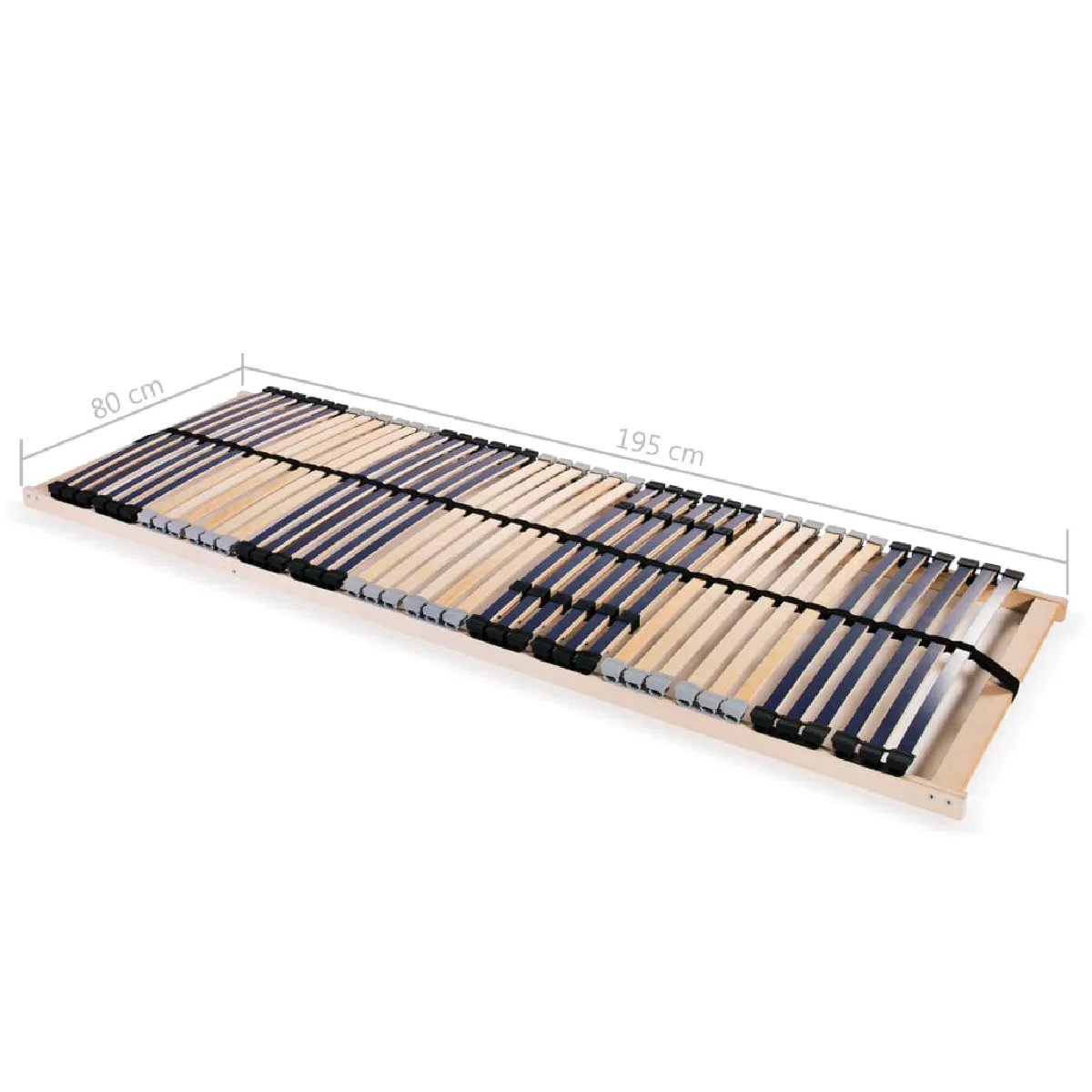 VIDAXL Sommier à Lattes Sans Matelas 80x200 cm