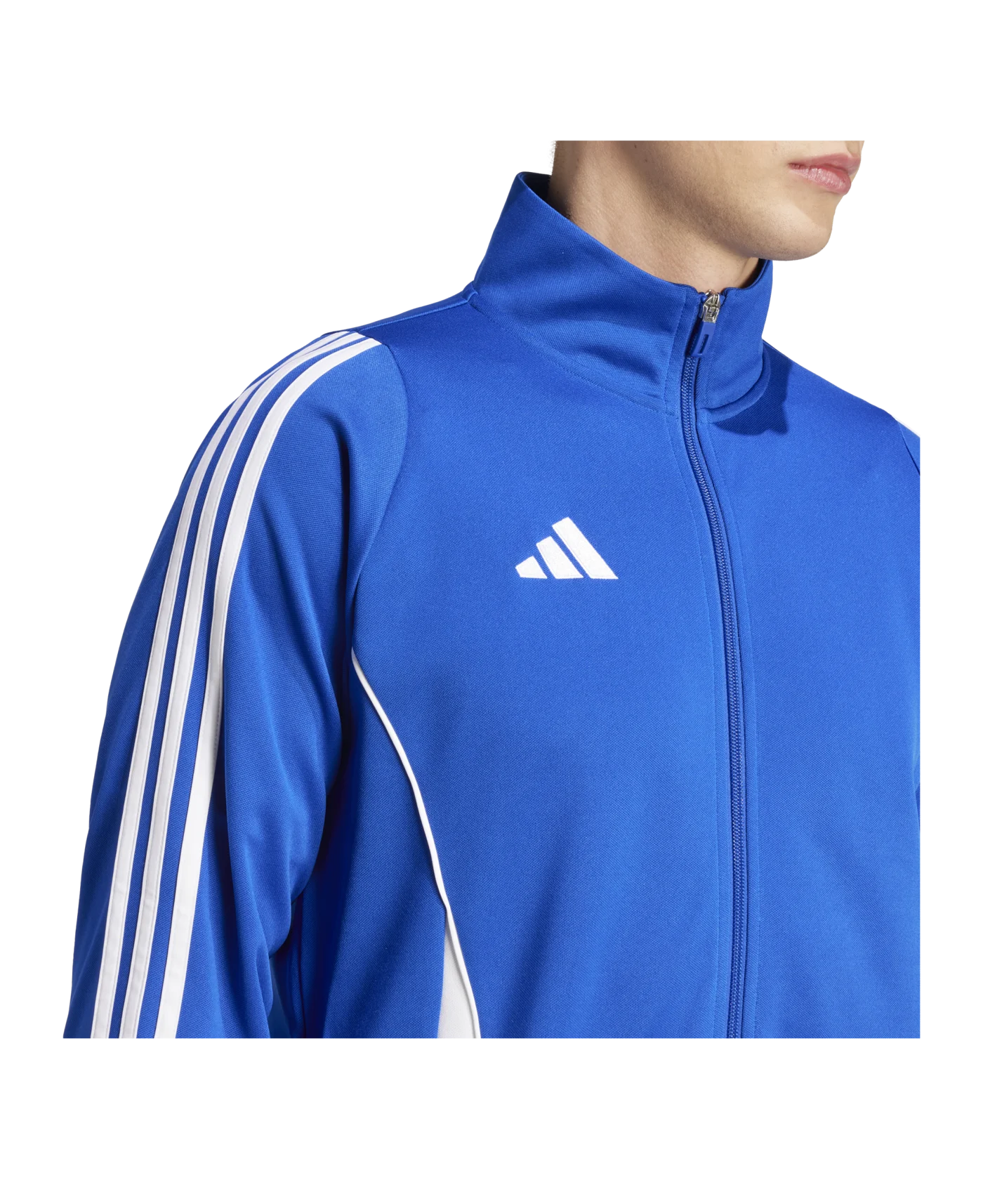 adidas Tiro 24 Trainingsjacke Blau Weiss