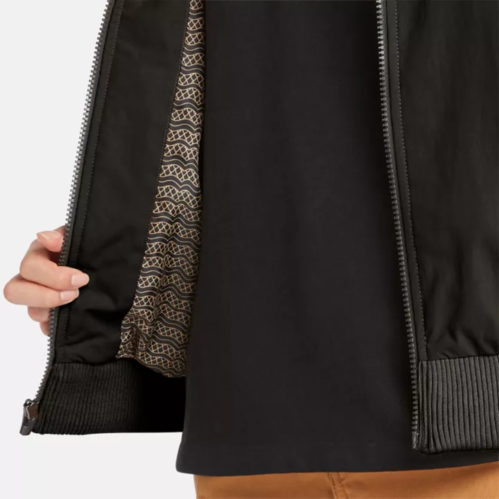 Veste bomber unisexe à écusson Lunar New Year en noir