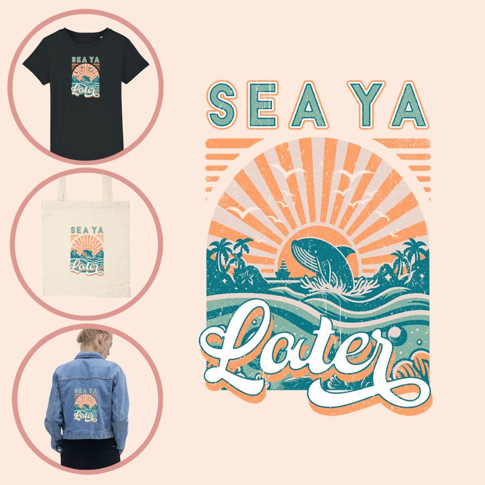 Kleding transfer Sea Ya Later