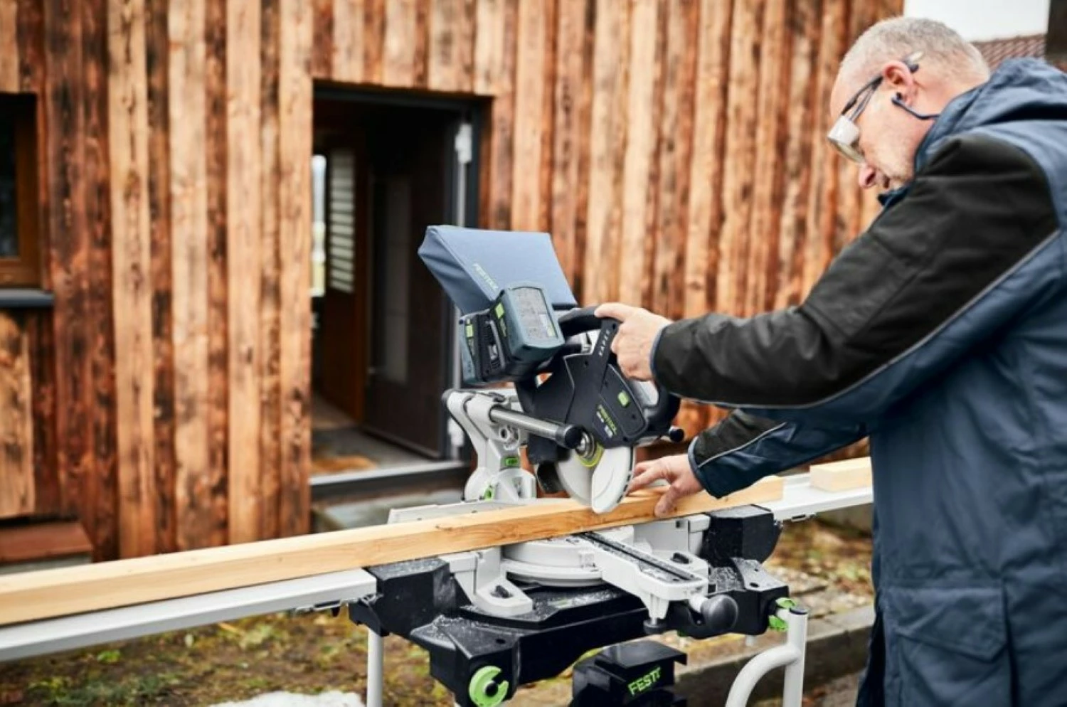 Festool KSC 60 EB-Basic KAPEX 2x18V Accu-afkortzaag body