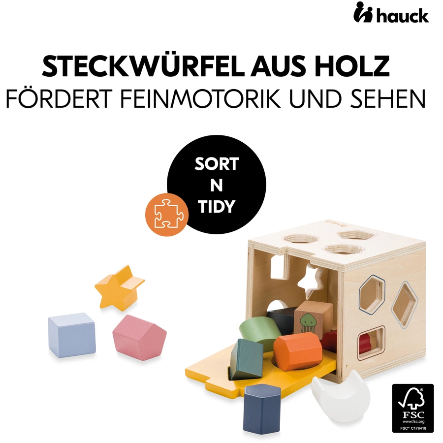 hauck Sort N Tidy Steckwürfel