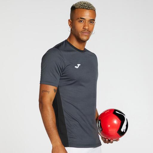 Camiseta de manga curta Joma Winner II antracite