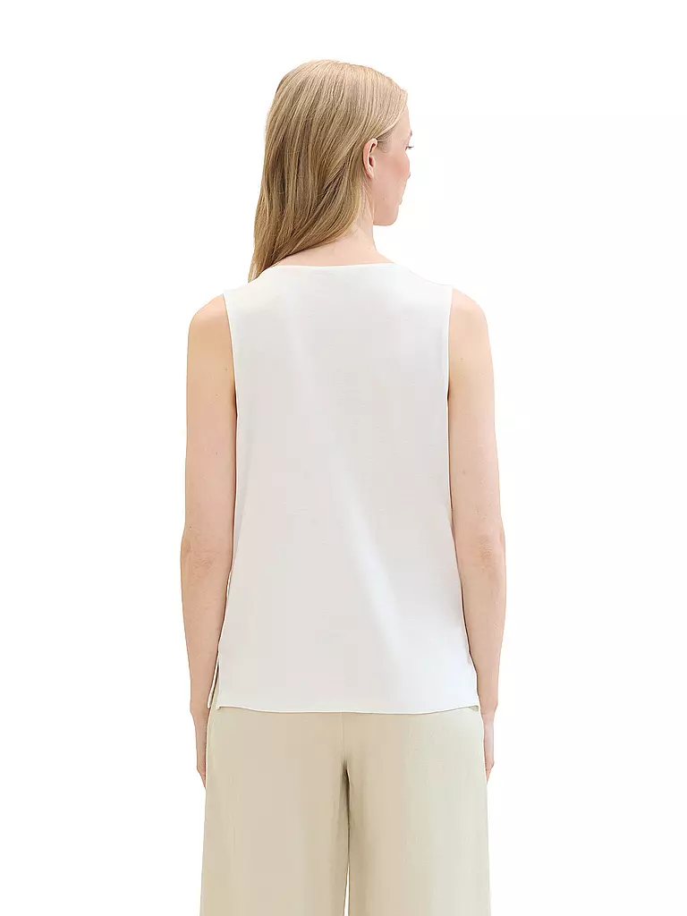 TOM TAILOR Top  weiss
