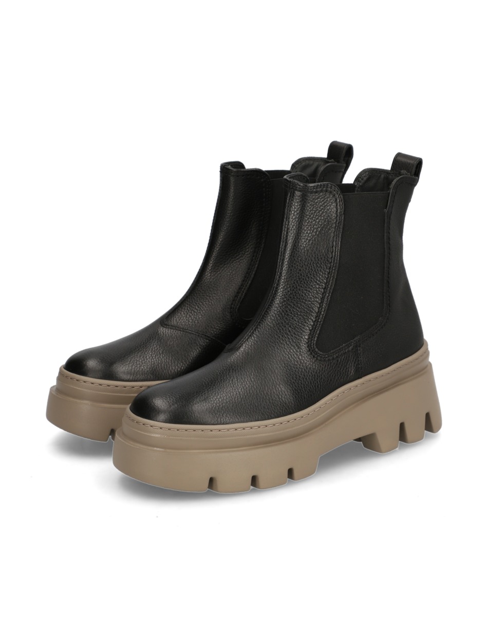 Glattleder Chelsea Boot