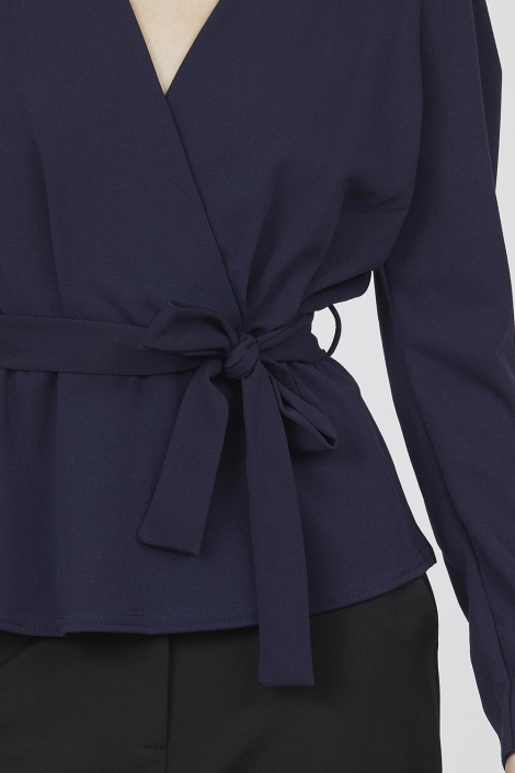 SisterS point blauwe dames blouse