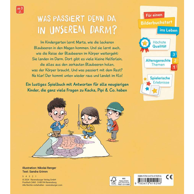 Und was genau ist Kacka? - Antworten für neugierige Kinder