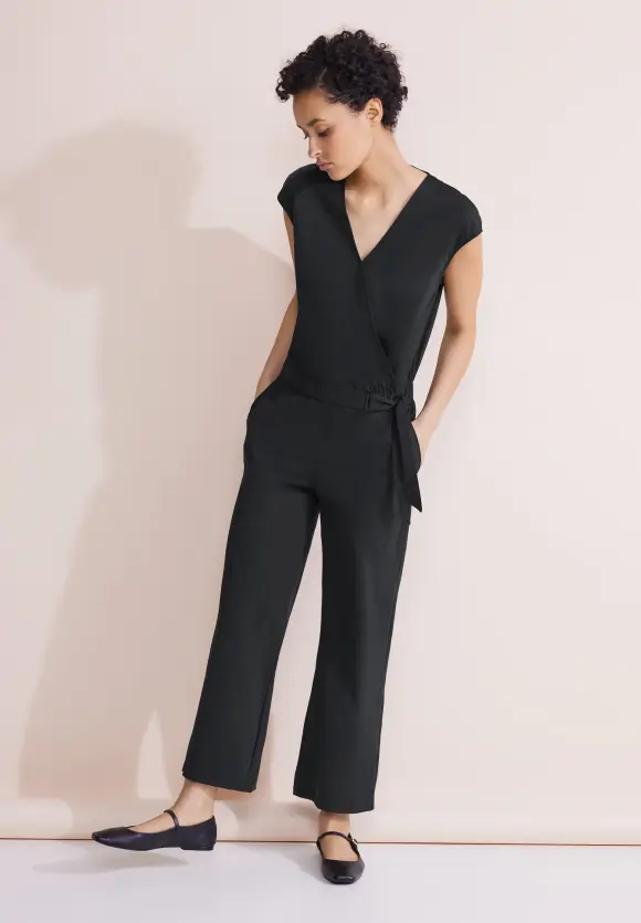 Jersey Jumpsuit - Black