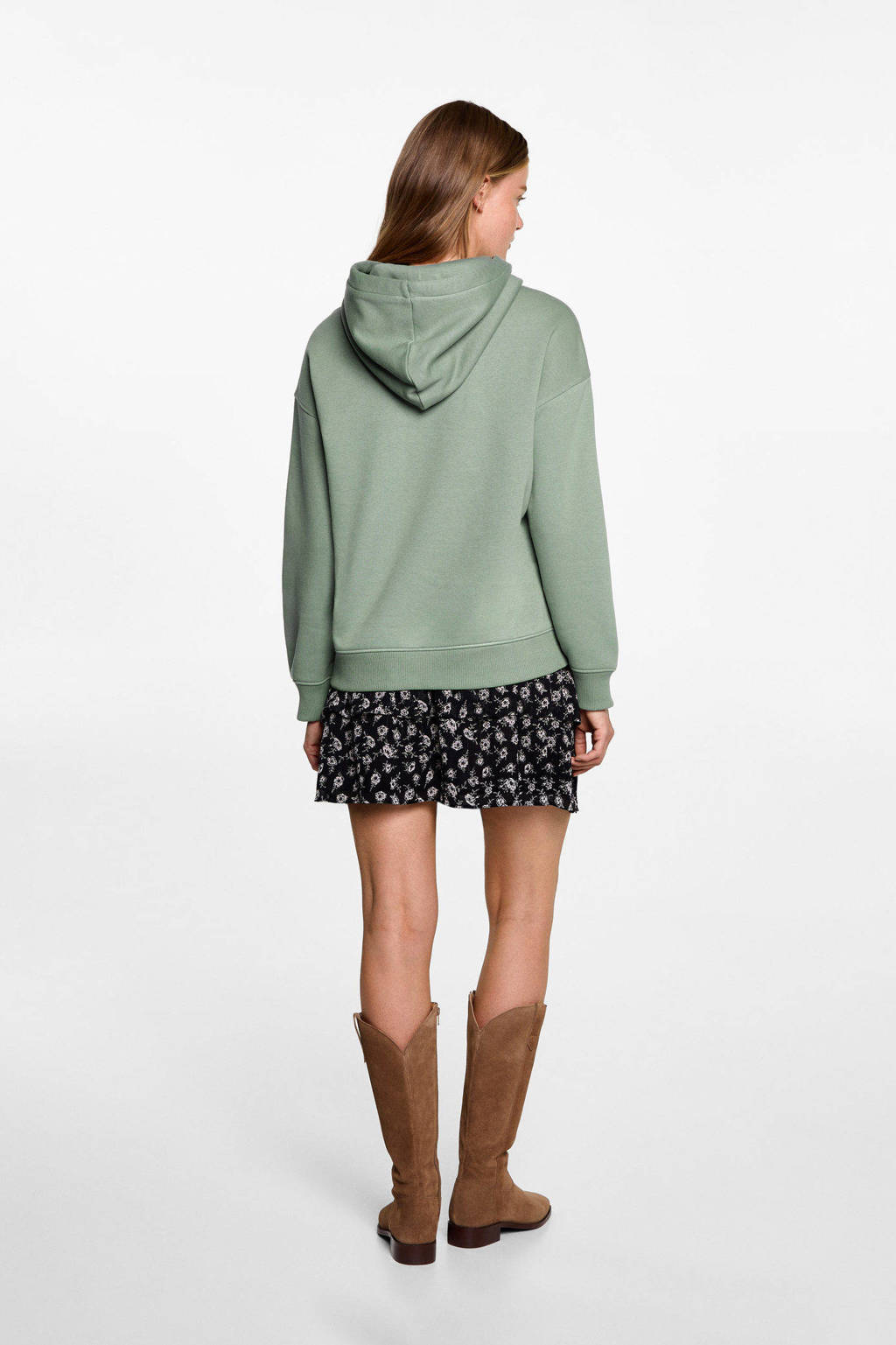 MANGO TEEN hoodie groen