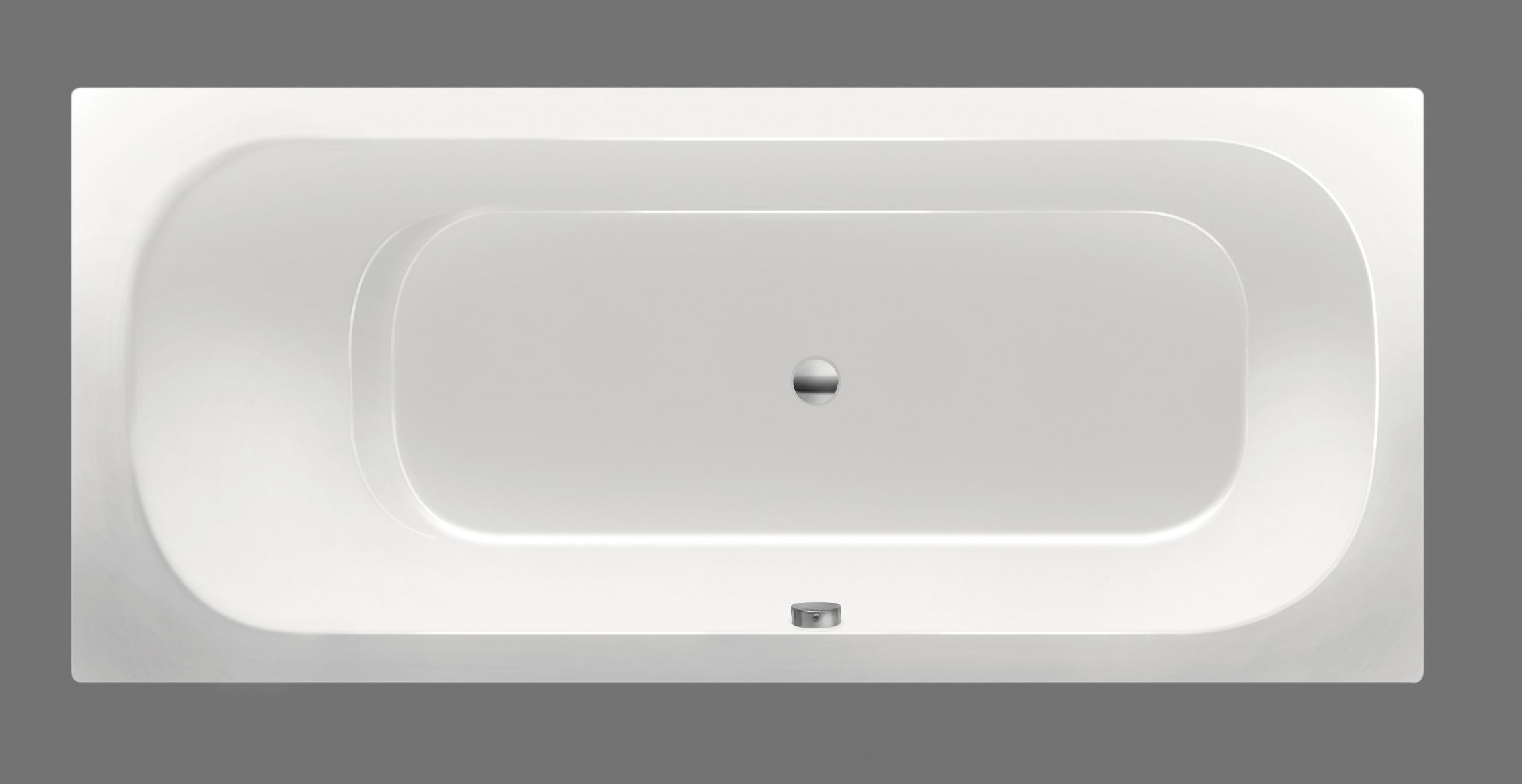 Xenz Aruba ligbad 190x80x45cm wit