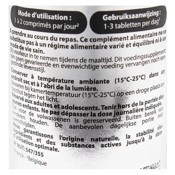 Vit'all+ Vitamina D3 de origem vegetal, 100 comprimidos