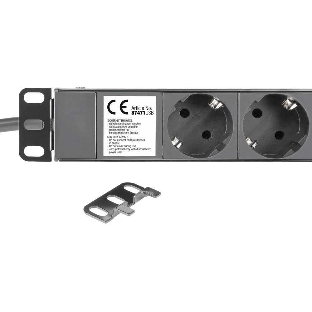 Adam Hall 87471USB stroomverdeler met 2x USB aansluiting