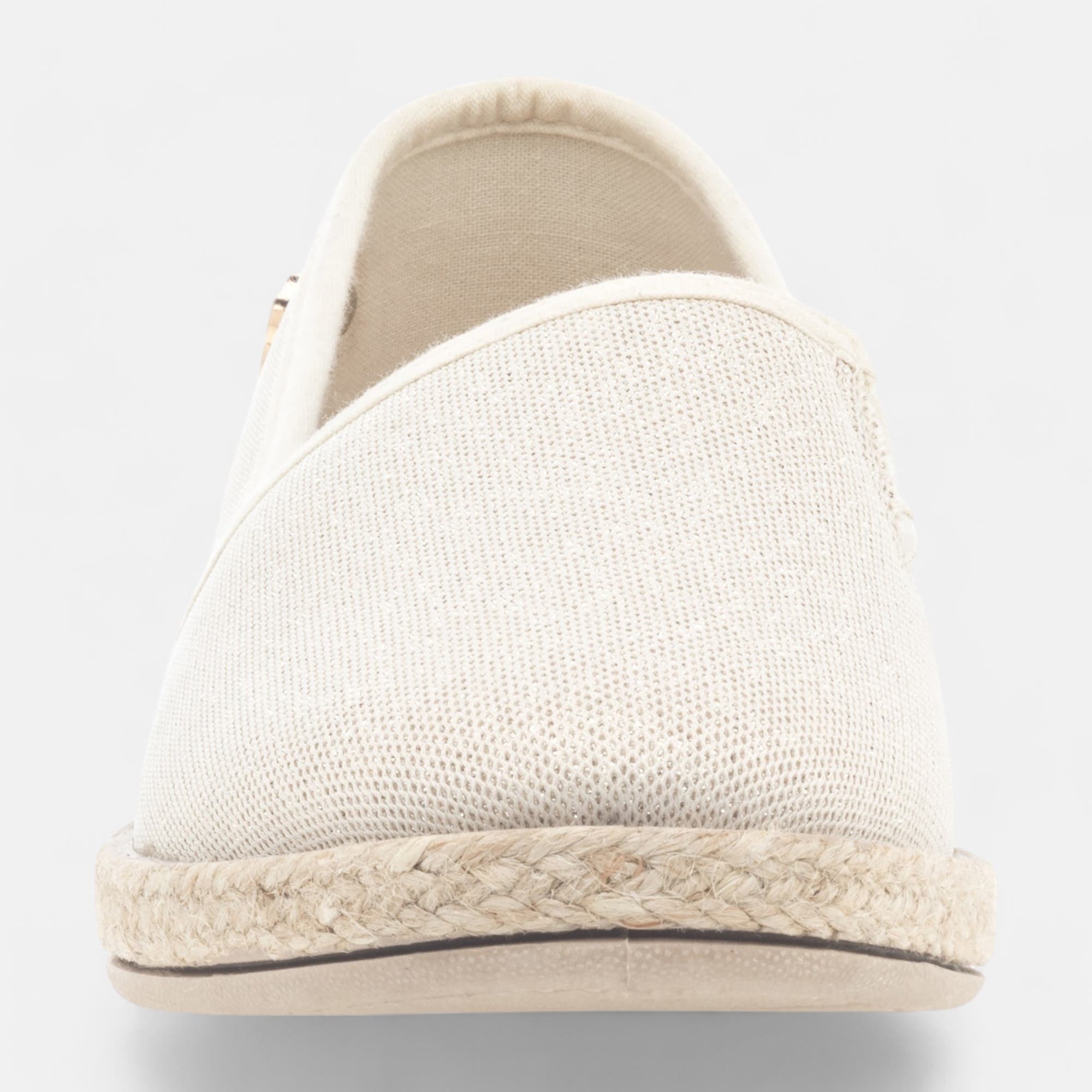 Baskets en toile Femme or