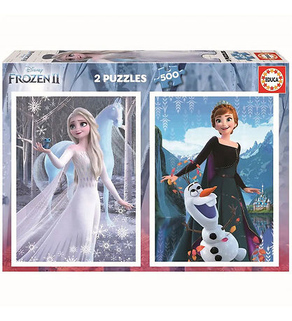 Educa Puzzlespiel - 2x500 Teile - Gefroren