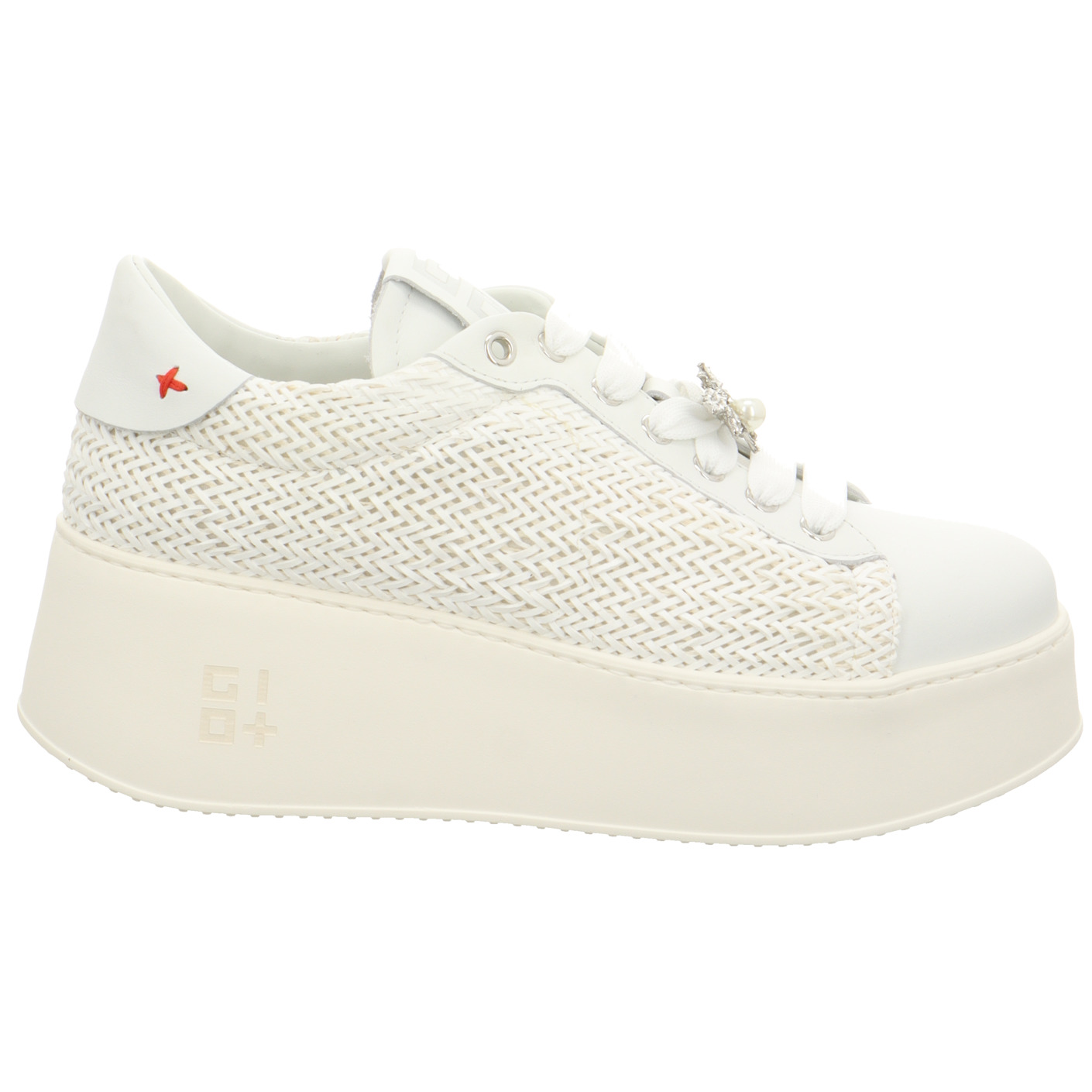 Plateau Sneaker weiss