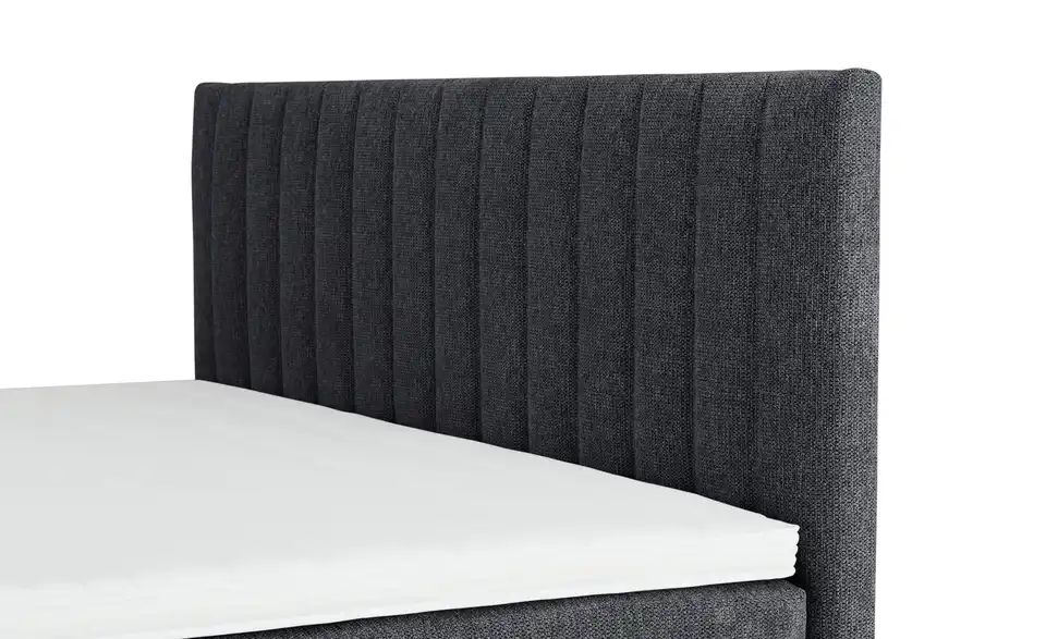 Boxbett Diablo Schwarz H3 Bonnellfederkern
