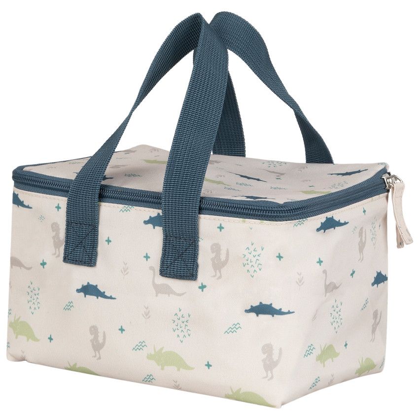 Sac isotherme lunchbag - Dino - Ecru