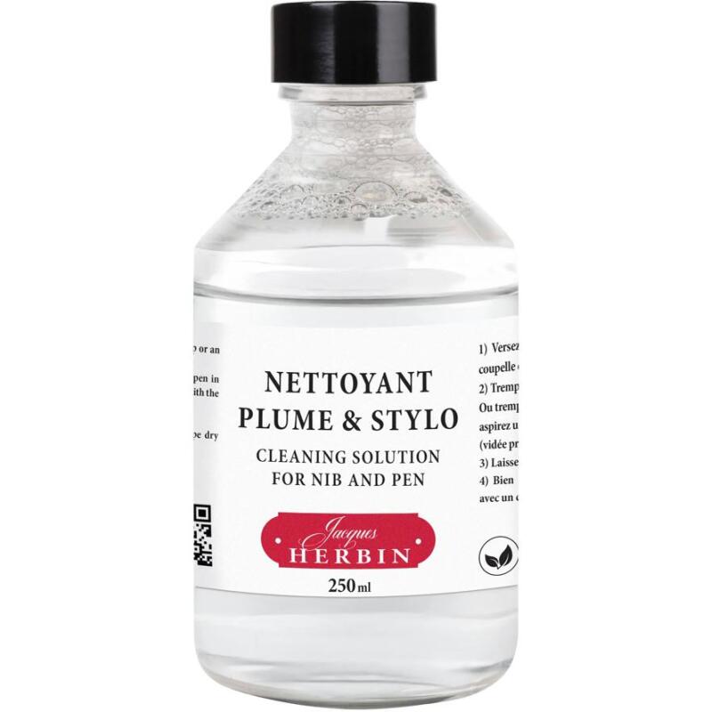 Flacon de nettoyant pour plumes, stylo-plumes et stylos roller