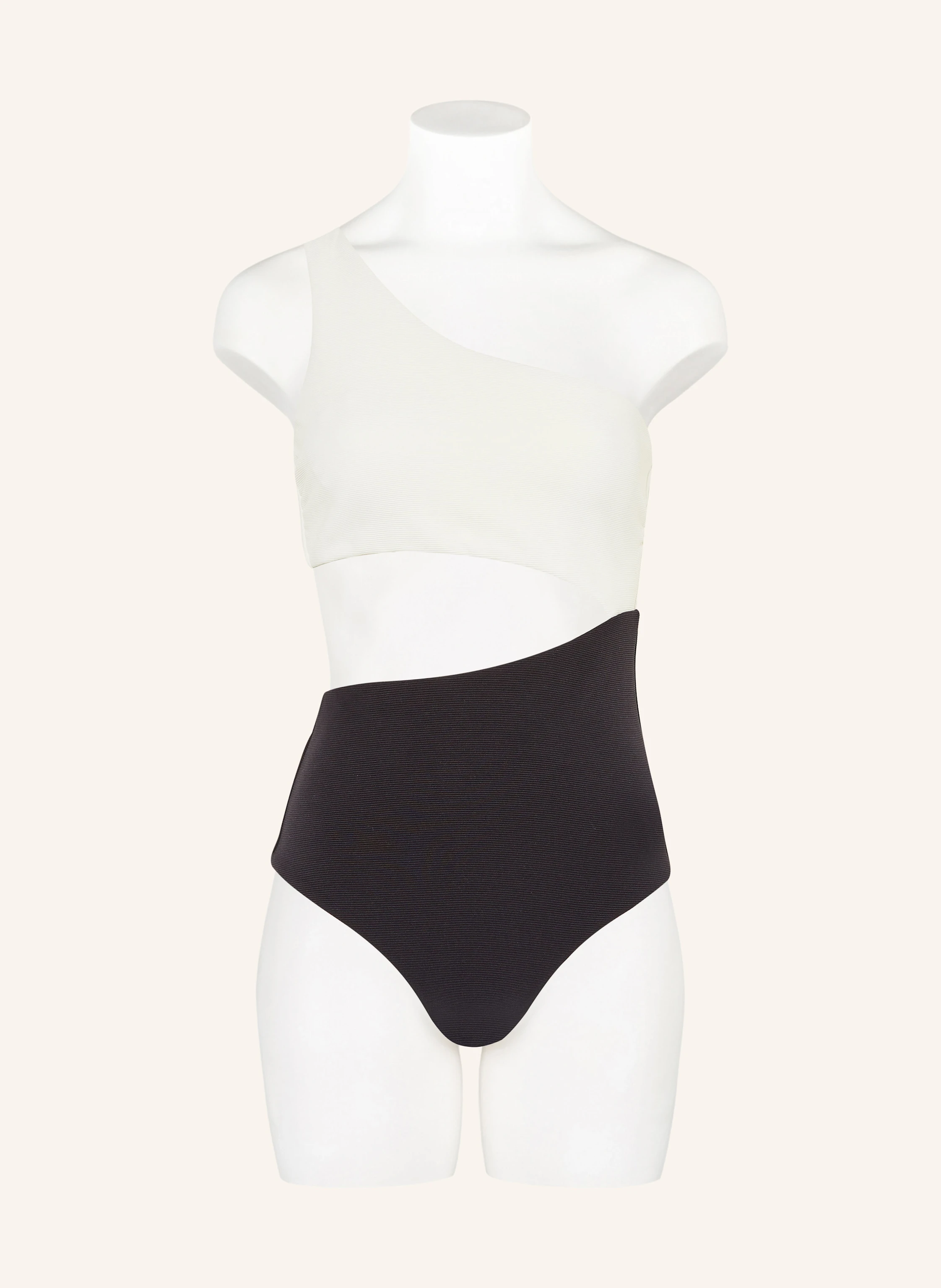 JETS Australia One-Shoulder-Badeanzug VERSA RIB