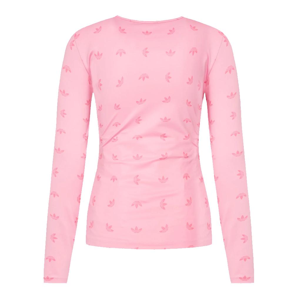 Adidas T-shirt Manches longues Rose Femme Adidas HL9136