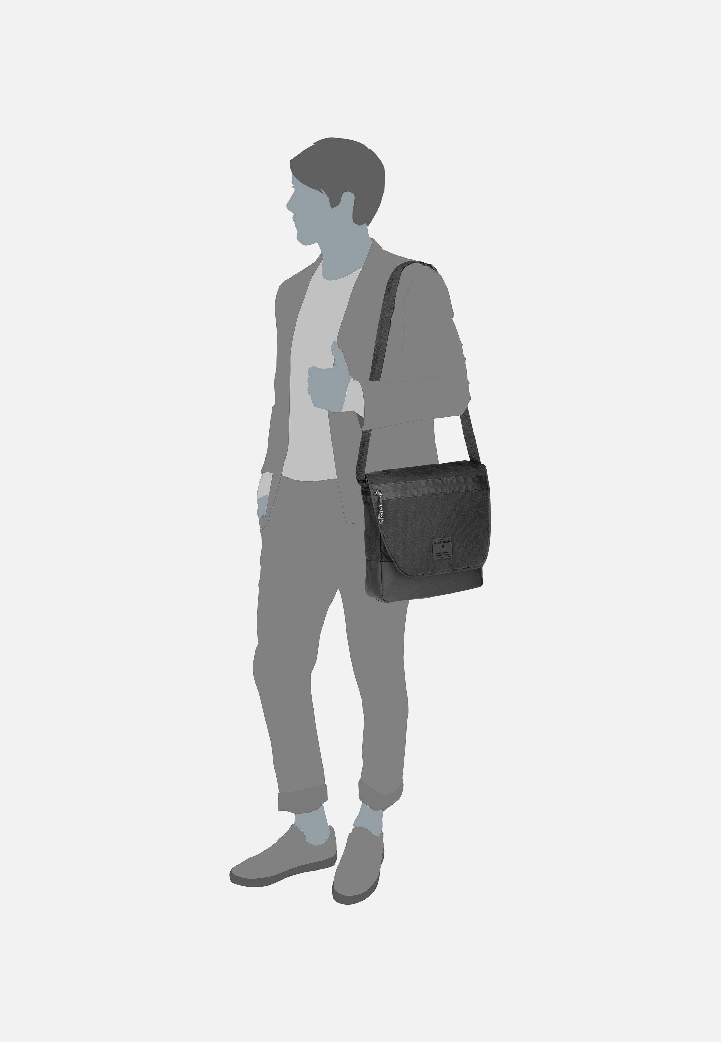 Northwood RS Dorian MVF Black - Messenger Bag