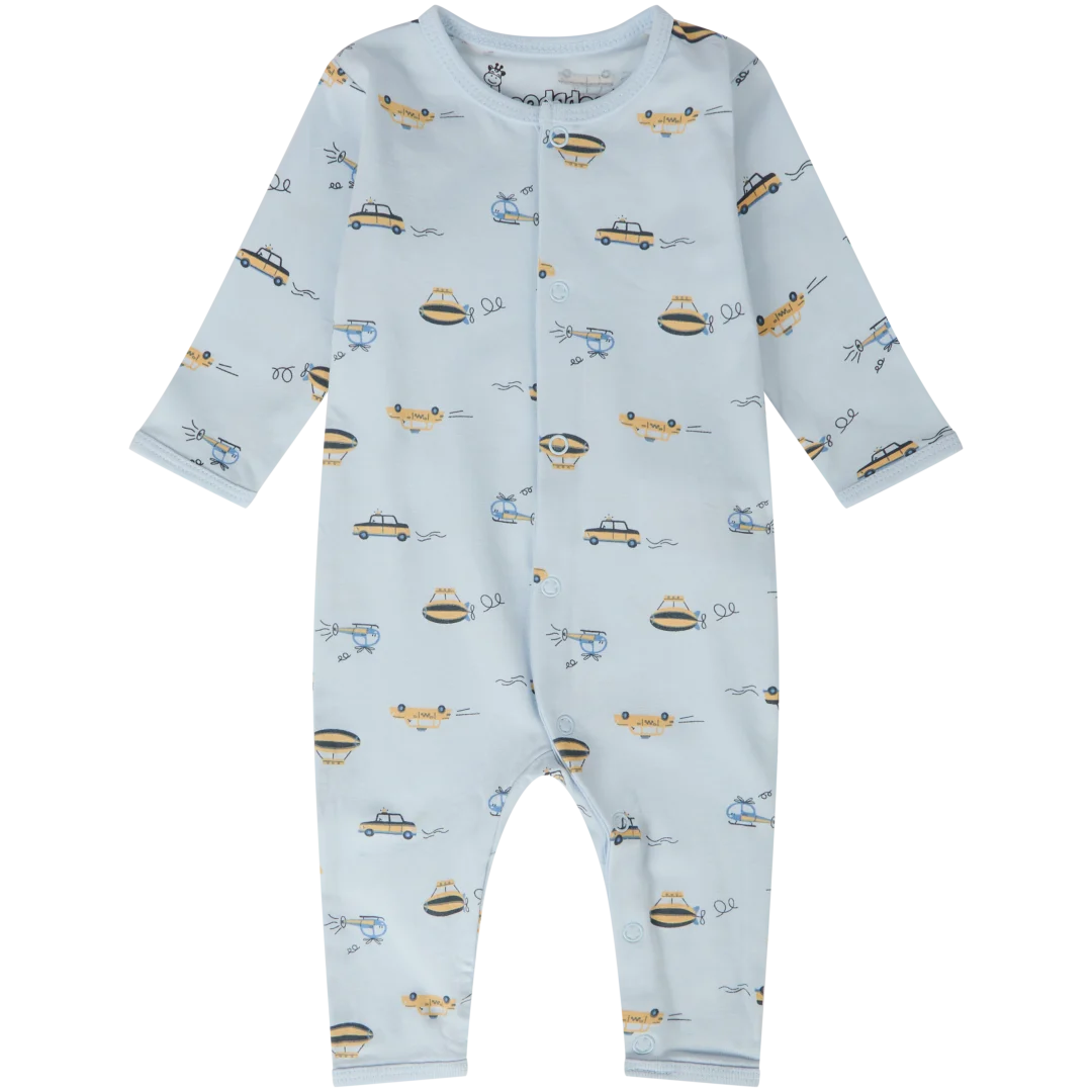 Barboteuse en coton stretch Hoodadoo