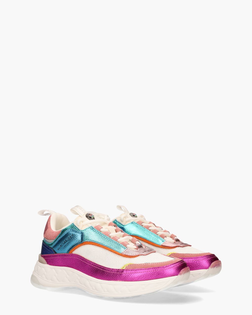 Kurt Geiger Kensington Sneaker Wit/Multicolor Damessneakers