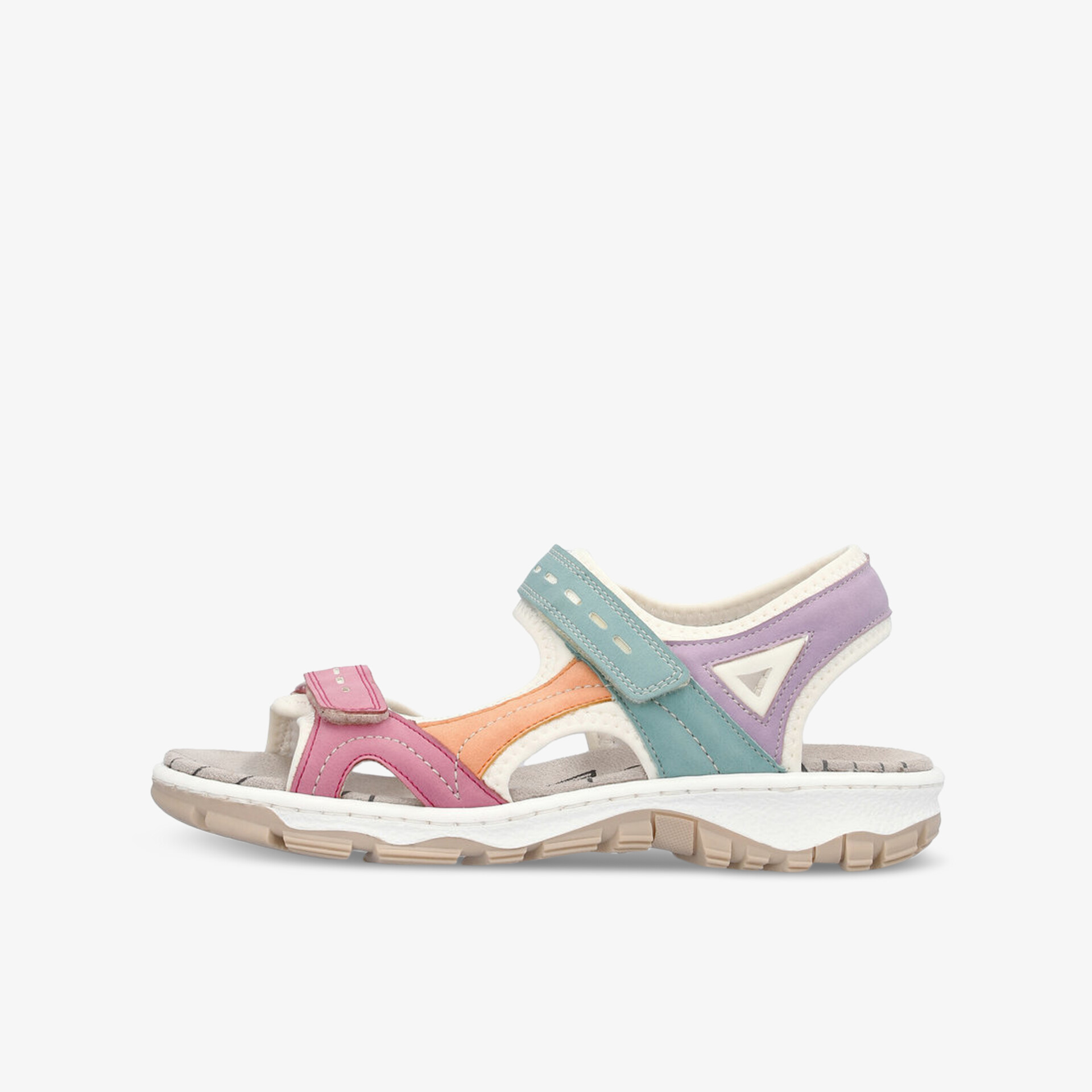 rieker Damen Trekkingsandalen mehrfarbig