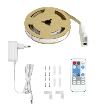Handson LED strip warmwit licht IP20 1,5 meter incl. afstandsbediening