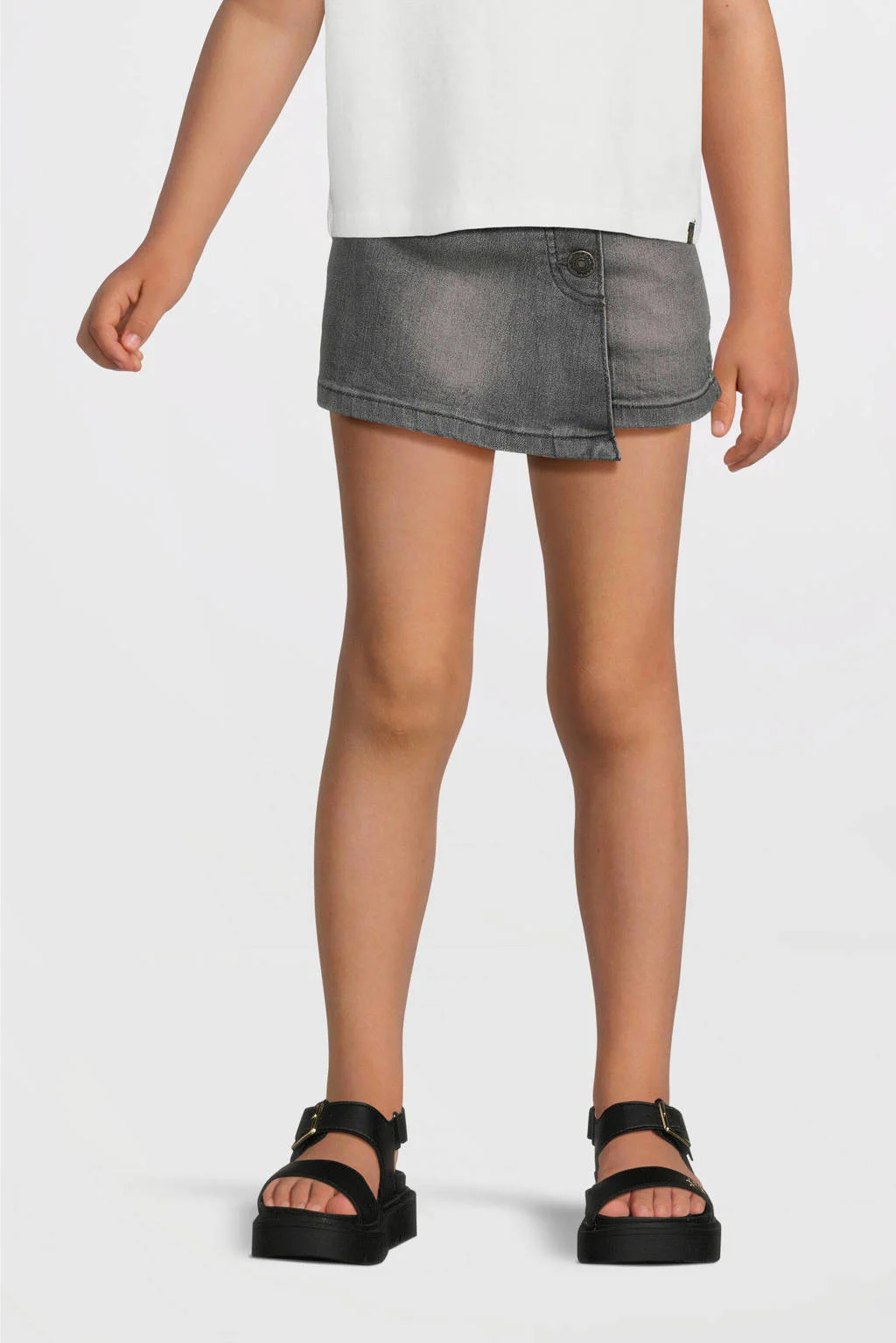 Koko Noko skort grey denim