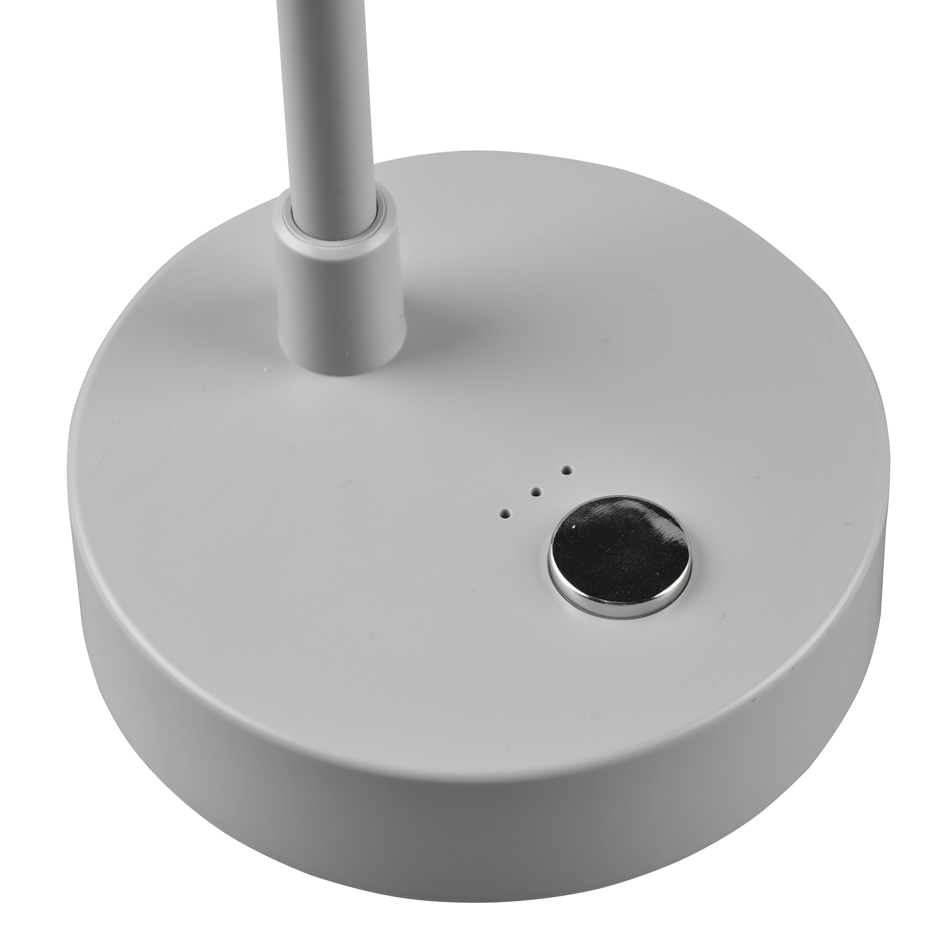 LED-Tischleuchte - grau - mit USB-C-Anschluss