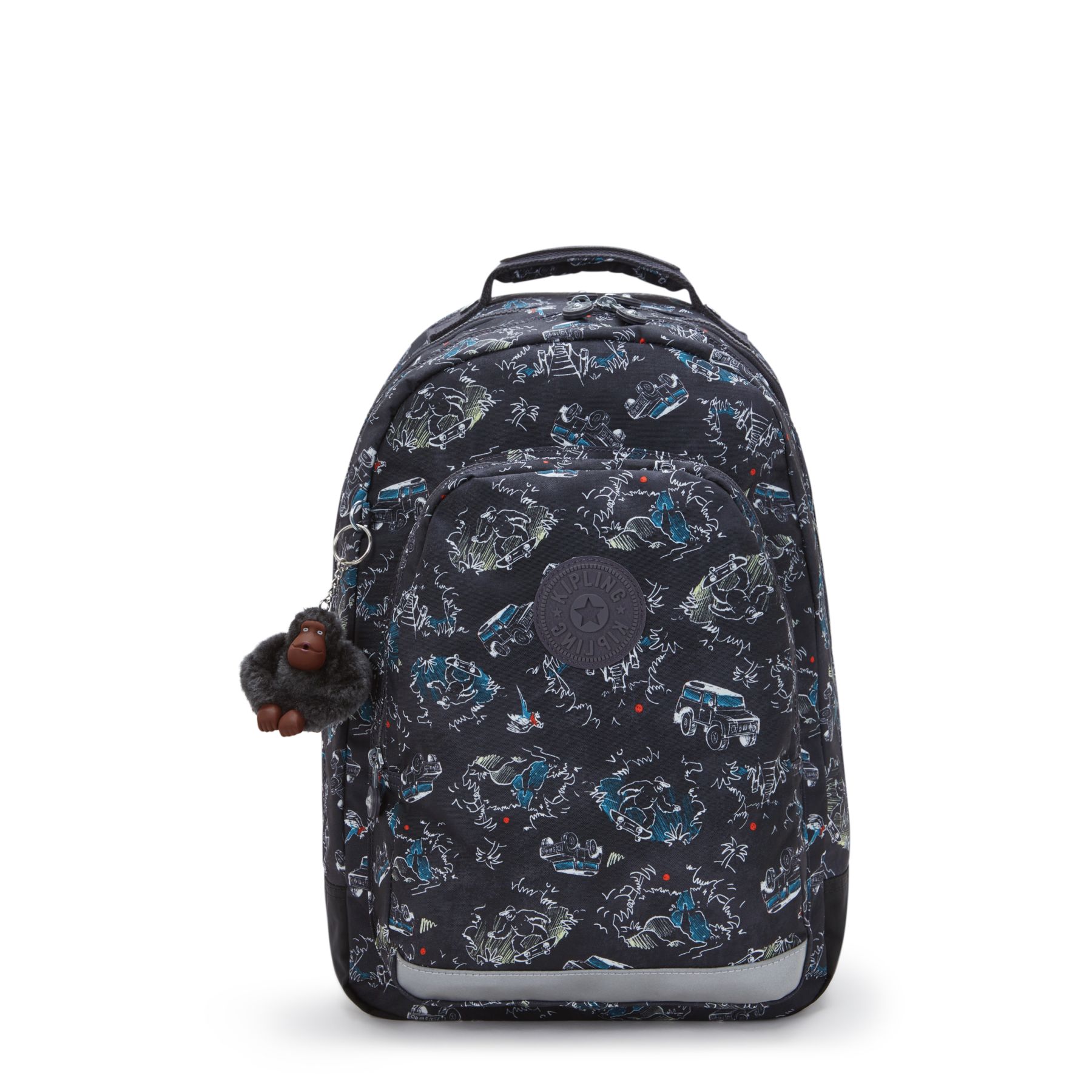 CLASS ROOM Grand sac à dos avec protection ordinateur - Jungle Fun Race