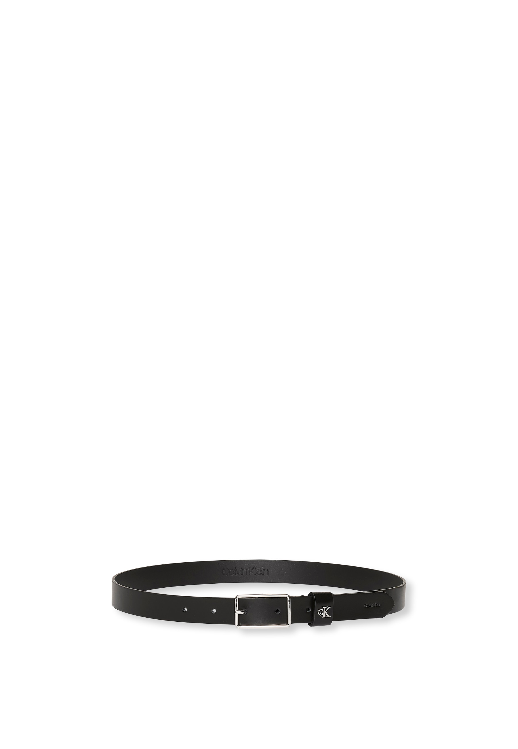 Calvin Klein Ledergürtel »SQUARE BUCKLE CK LOOP 25MM« Grössenverstellbar