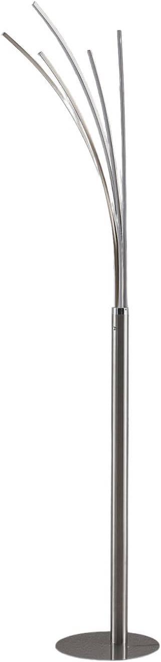 Lindby LED Stehlampe 'Boba' (Modern) in Alu aus Aluminium u.a. für Wohnzimmer & Esszimmer (1 flammig,) - LED-Stehleuchte, Floor Lamp, Standleuchte, Wohnzimmerlampe, Wohnzimmerlampe