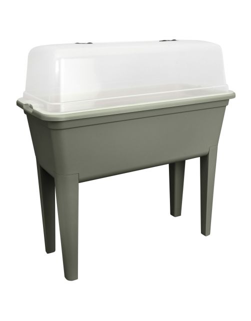 Easyday Kweektafel Set - Kweekbenodigdheden - 36x76x79 cm 50 l Groen Transparant