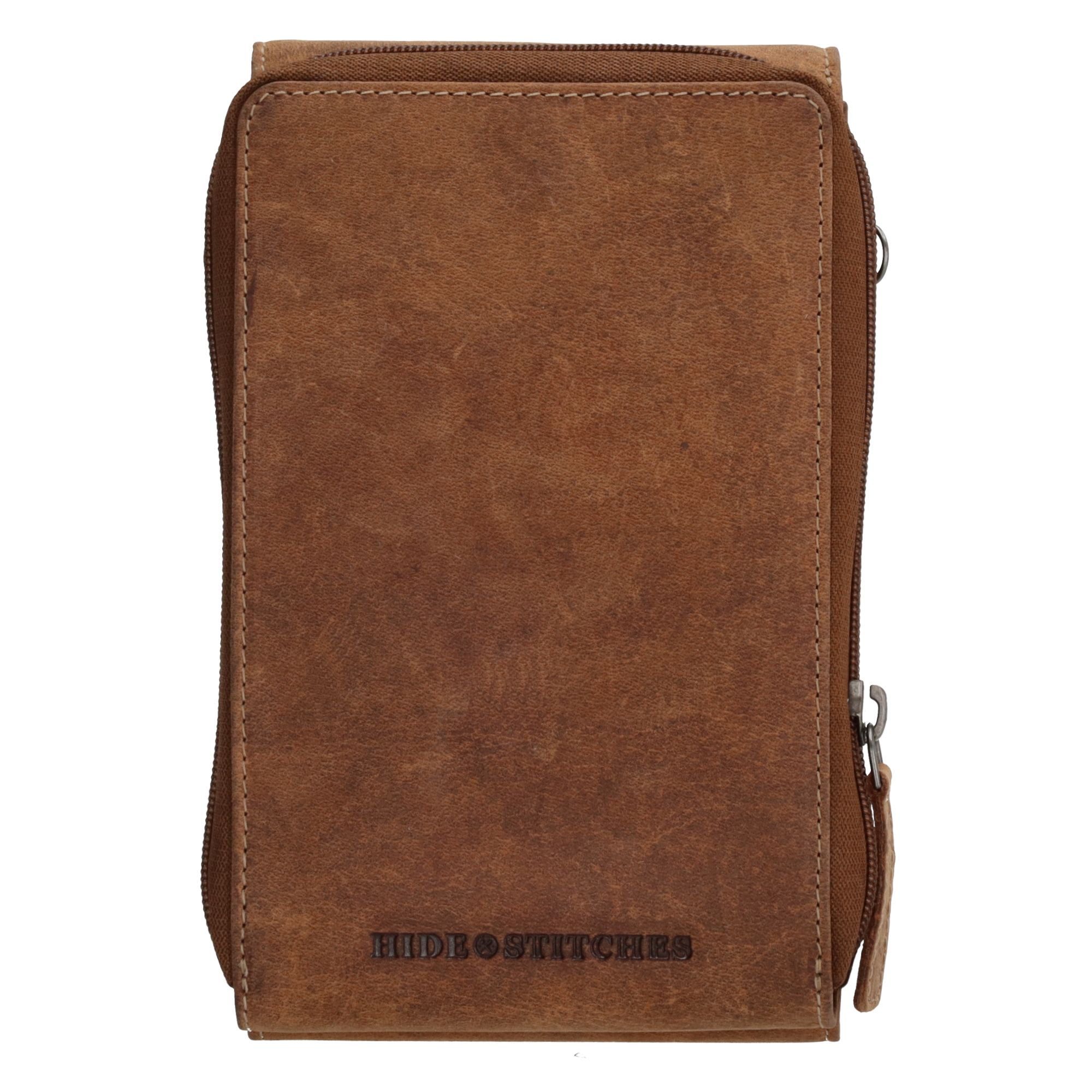 Hide & Stitches Idaho Telefoontasje Bruin