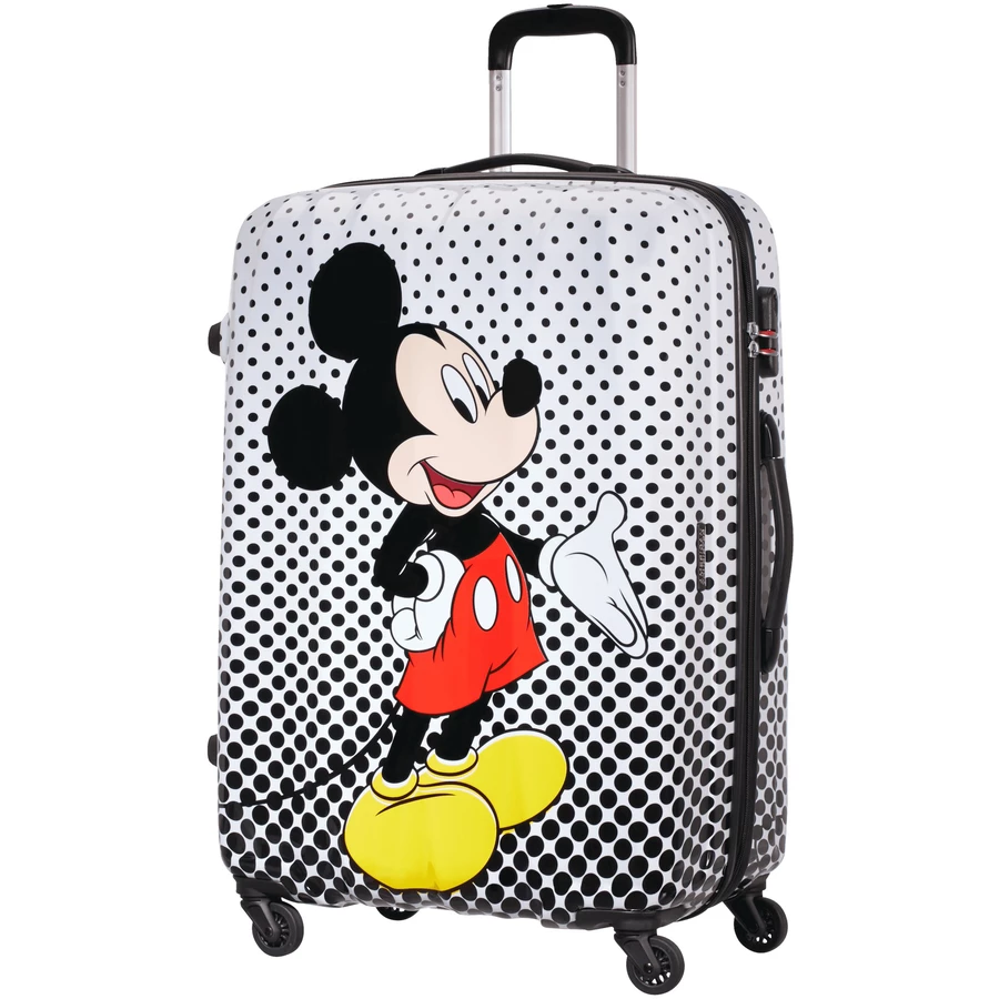 American Tourister  Alfatwist 2.0 - 4-Rollen-Trolley L 7528 Mickey Mouse Polka Dot