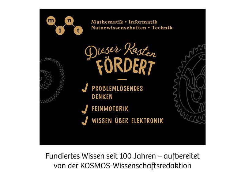 Kosmos Experimentierkasten Rufus Dampf-Roboter mit Ultraschall-Technik