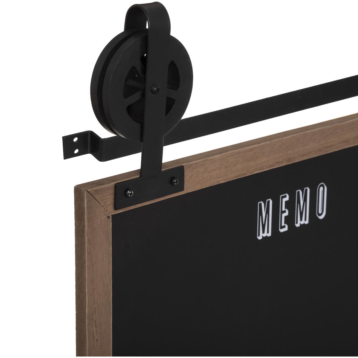 MEMO ARDOISE POULI D.55X68CM