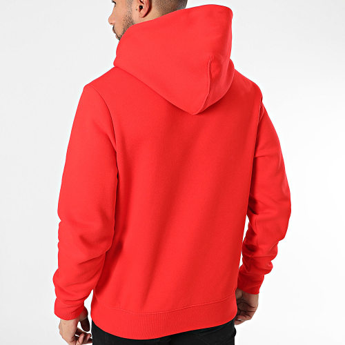 Sweat Capuche Arched Varsity 3641 Rouge