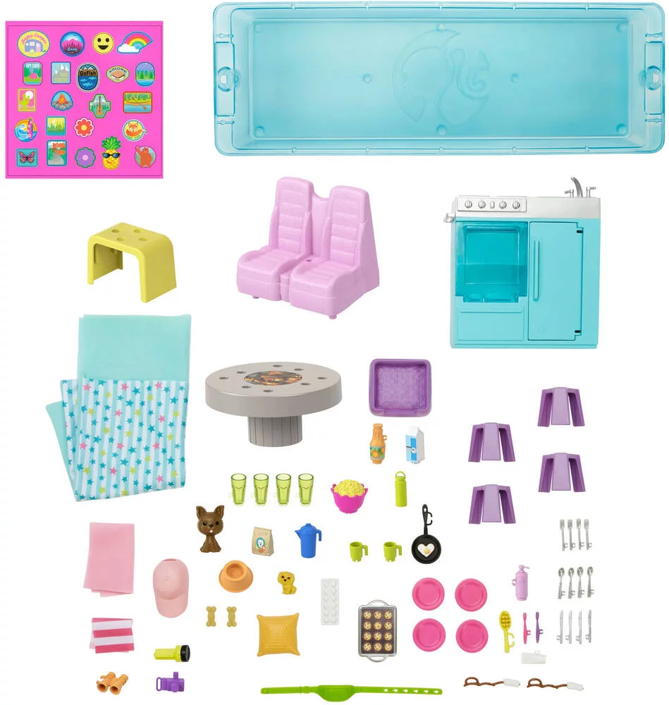 BARBIE - MEGA CAMPING-CAR