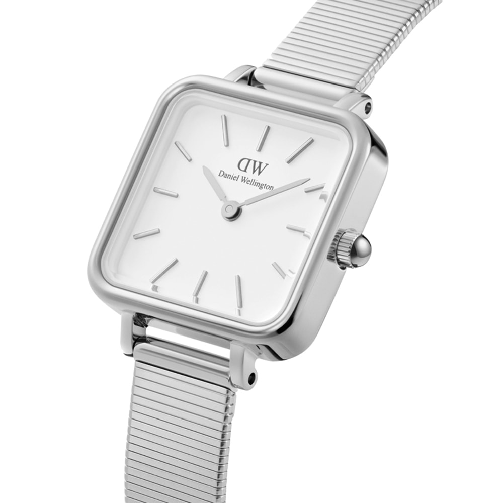 Montre à quartz - Acier inoxydable argenté - Femme