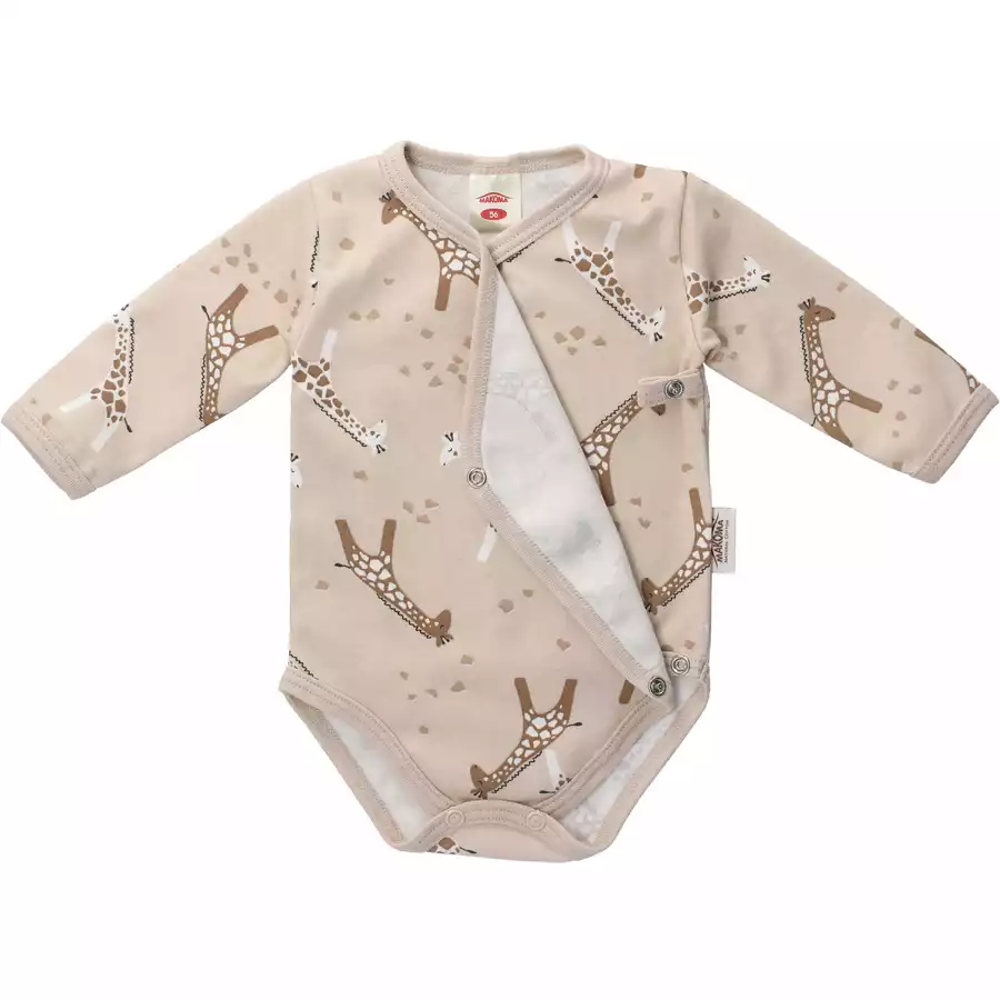 Makoma Wickelbody Giraffe beige